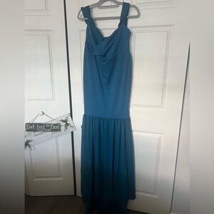 Chic Blue Maxi Dress